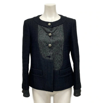 Chanel Black [Outer Fabric] Cotton Nylon