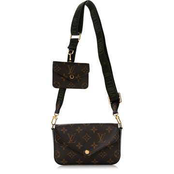 Louis Vuitton Felicie Strap & Go Kaki