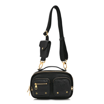 Louis Vuitton Calfskin Embossed Utility