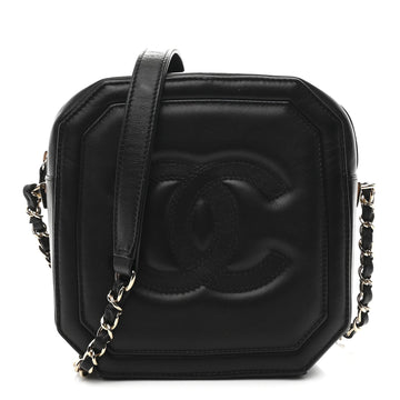 Chanel Calfskin Cc Clock Camera Case