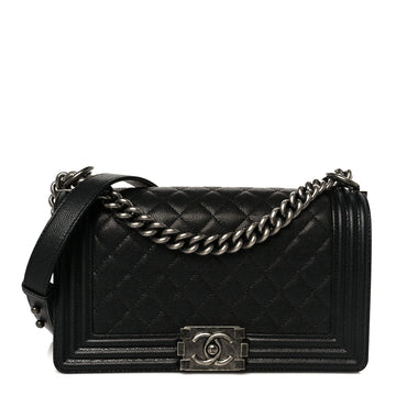 Chanel Caviar Quilted Medium Boy Flap