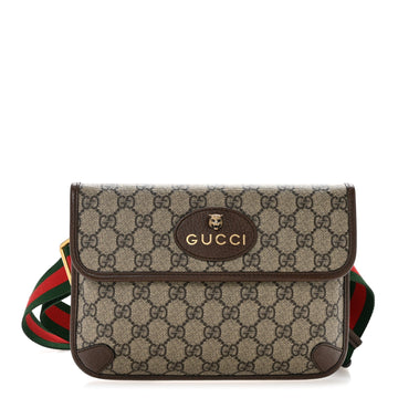 Gucci Gg Supreme Neo Vintage Web Belt