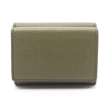 Gucci Mini Wallet Logo Tri-Fold Compact