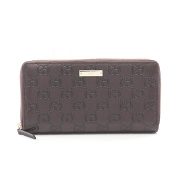 Gucci Gg Canvas Around Zipper Long