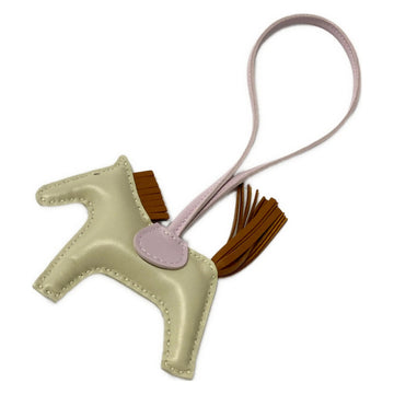Hermes Rodeo Charm Pm Gray Beige Brown