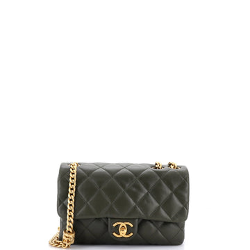 Chanel All Slide Long Flap Bag Quilted