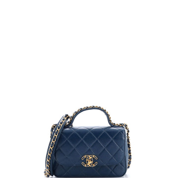 Chanel Chain Infinity Top Handle Bag