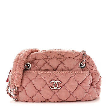 Chanel Nylon Bubble Quilt Shoulder Bag