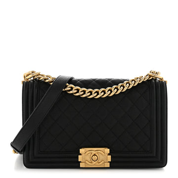Chanel Caviar Quilted Medium Boy Flap