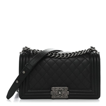 Chanel Caviar Quilted Medium Boy Flap