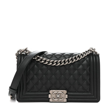 Chanel Caviar Quilted Medium Boy Flap
