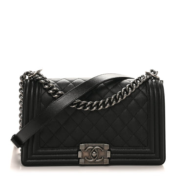 Chanel Caviar Quilted Medium Boy Flap