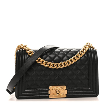 Chanel Caviar Quilted Medium Boy Flap