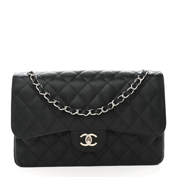 Chanel Caviar Quilted Jumbo Double Flap