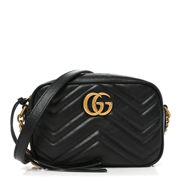 Gucci Calfskin Matelasse Mini Gg Marmont