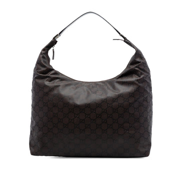 Gucci Gg Nylon Shoulder Bag Pre-Loved