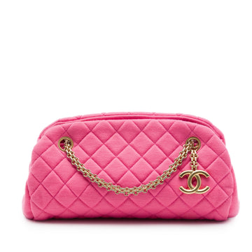 Chanel Small Quilted Jersey Just