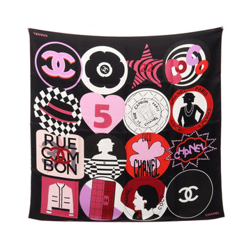 Chanel Coco Mark Icon Scarf Stole Wrap