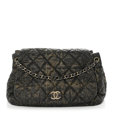 Chanel Nylon Printed Quilted Accordion