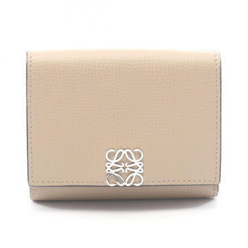 Loewe Anagram Trifold Wallet Leather