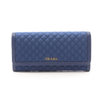Prada Quilting Bifold Wallet Nylon