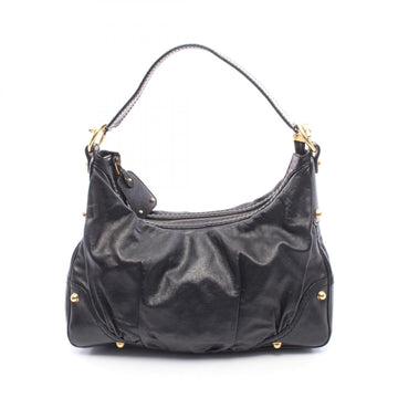 Gucci Shoulder Bag Leather Black