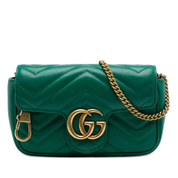 Gucci Mini Gg Marmont Matelasse Calfskin