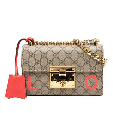 Gucci Small Gg Supreme Love Padlock