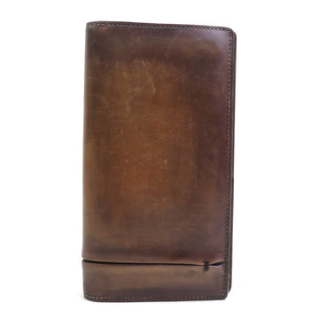 Berluti Bifold Long Wallet Brown