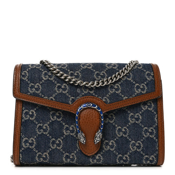 Gucci New Denim Gg Dollar Calfskin