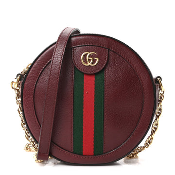 Gucci Soft Textured Calfskin Web Mini