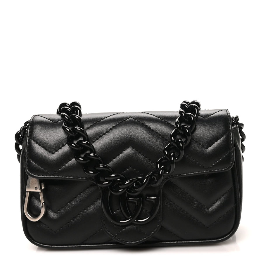 Gucci Calfskin Matelasse Monochrome Gg