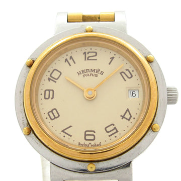 Hermes Clipper 6***** Silver Gold