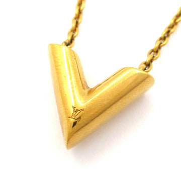 Louis Vuitton Necklace Essential V Gold