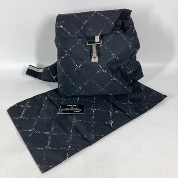 Chanel Travel Line Lock Backpack Printed