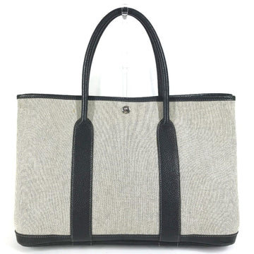 Hermes Garden Party Tote Toile And