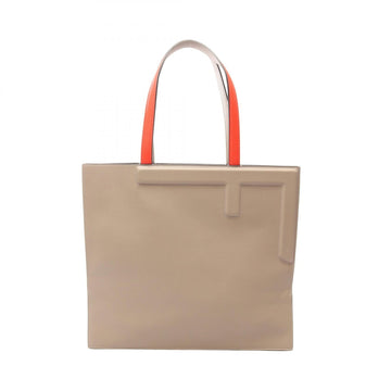 Fendi Flip Tote Shoulder Handbag Leather