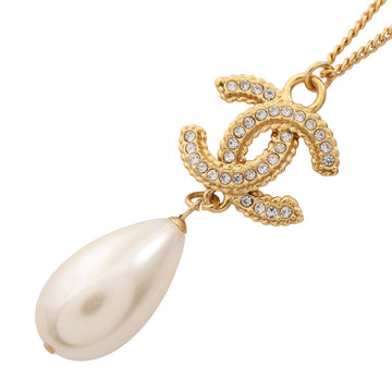 Chanel Coco Mark Necklace Gold Plated