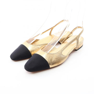Chanel Coco Mark Slingback Flats Pumps