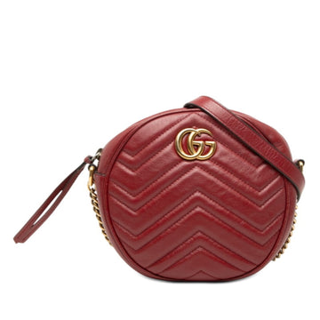 Gucci Gg Marmont Round Shoulder Bag