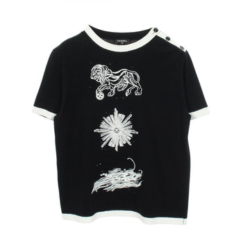 Chanel Coco Mark Button T-Shirt Short
