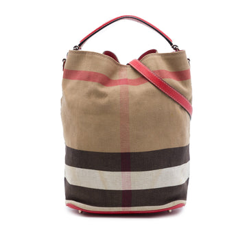 Burberry Medium Mega Check Canvas Ashby