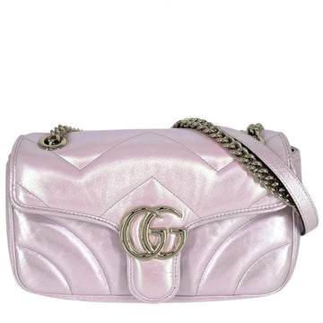 Gucci Gg Marmont Flap Bag Chevron