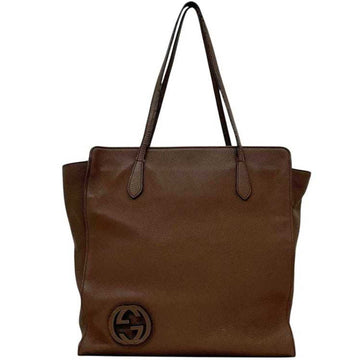Gucci Interlocking G Tote Leather Large
