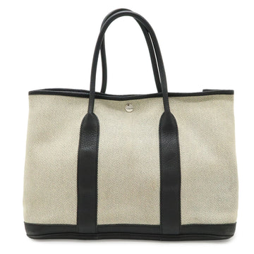 Hermes Garden Party Tote Toile And