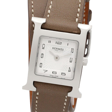 Hermes H Watch Deburuturu Wrist Quartz