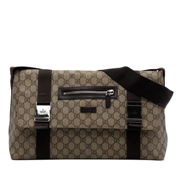 Gucci Gg Supreme Crossbody Pre-Loved Bag