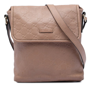 Gucci Ssima Crossbody Pre-Loved Bag Nude