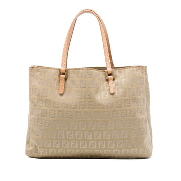 Fendi Zucchino Canvas Shopping Tote Pre-