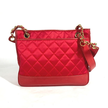 Chanel Vintage Chain Tote Quilted Caviar
